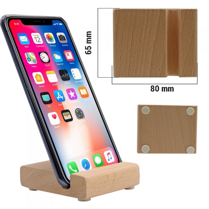 Ahşap Telefon Tutucu