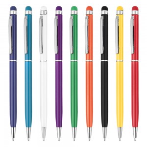 Metal Tükenmez Kalem Touchpen