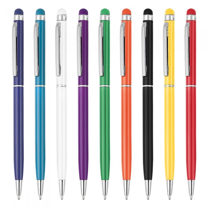 Metal Tükenmez Kalem Touchpen