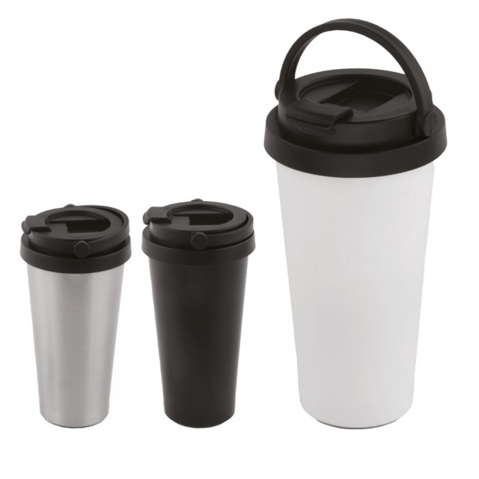 Isı Geçirmez Paslanmaz Çelik Termos Bardak 500 ml